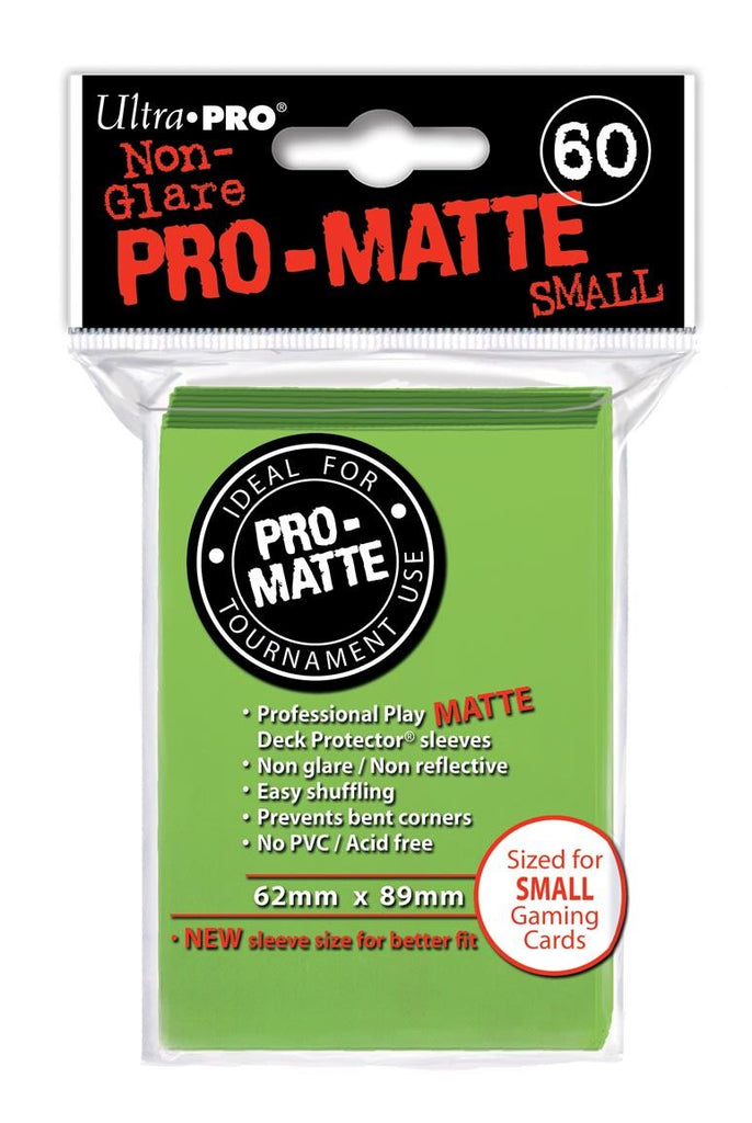 Ultra Pro - Ultra Pro Sleeves: Japanese Pro-Matte - Small Lime Green 60Ct