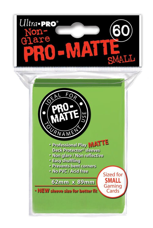 Ultra Pro - Ultra Pro Sleeves: Japanese Pro-Matte - Small Lime Green 60Ct