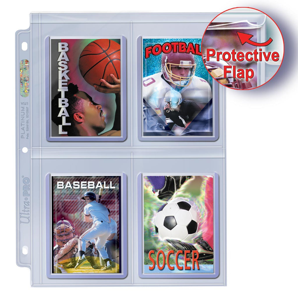 Ultra Pro - Ultra Pro Page 4 Pocket Secure For Toploads