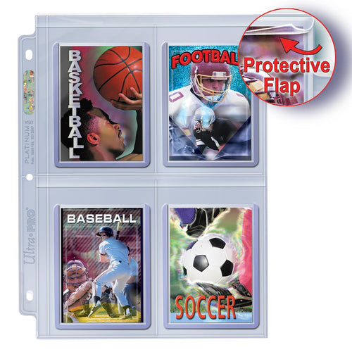 Ultra Pro - Ultra Pro Page 4 Pocket Secure For Toploads