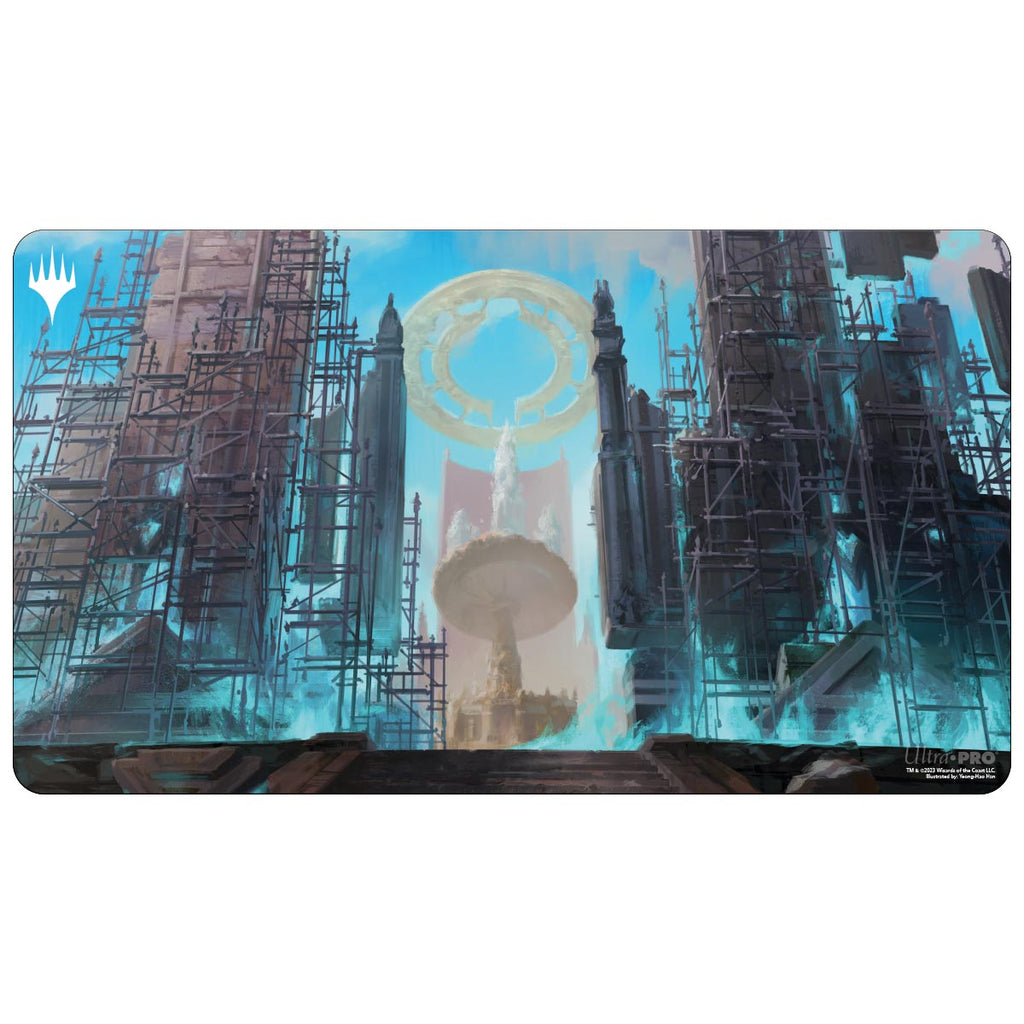 Ultra Pro - Ultra Pro Playmat Magic The Gathering Ravnica Remastered Azorius Senate