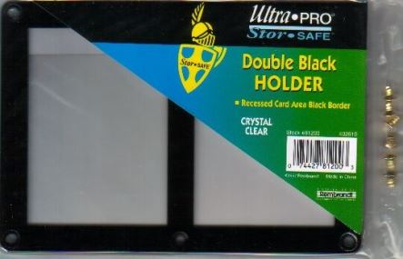 Ultra Pro - Ultrapro Double Black Screwdown Card Holder