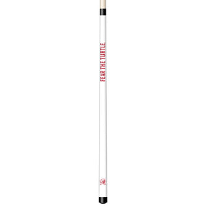 MARYLAND ENGRAVED BILLIARD CUE WHITE / RED - UMDBCE101-JR