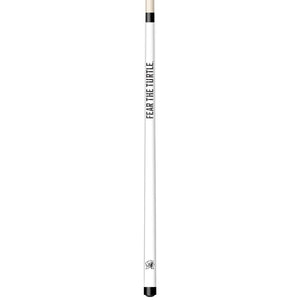 MARYLAND ENGRAVED BILLIARD CUE WHITE / BLACK - UMDBCE104-JR