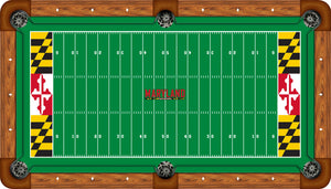 MARYLAND BILLIARD TABLE FELT - RECREATIONAL GRIDIRON - UMDBTF000-8R