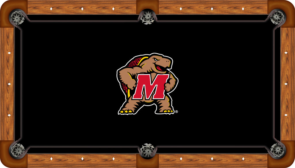 MARYLAND BILLIARD TABLE FELT - RECREATIONAL BLACK - UMDBTF204-8R