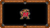 MARYLAND BILLIARD TABLE FELT - RECREATIONAL BLACK - UMDBTF204-9R