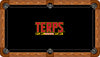 MARYLAND BILLIARD TABLE FELT - RECREATIONAL BLACK - UMDBTF314-8R