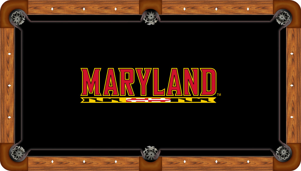 MARYLAND BILLIARD TABLE FELT - RECREATIONAL BLACK - UMDBTF514-8R