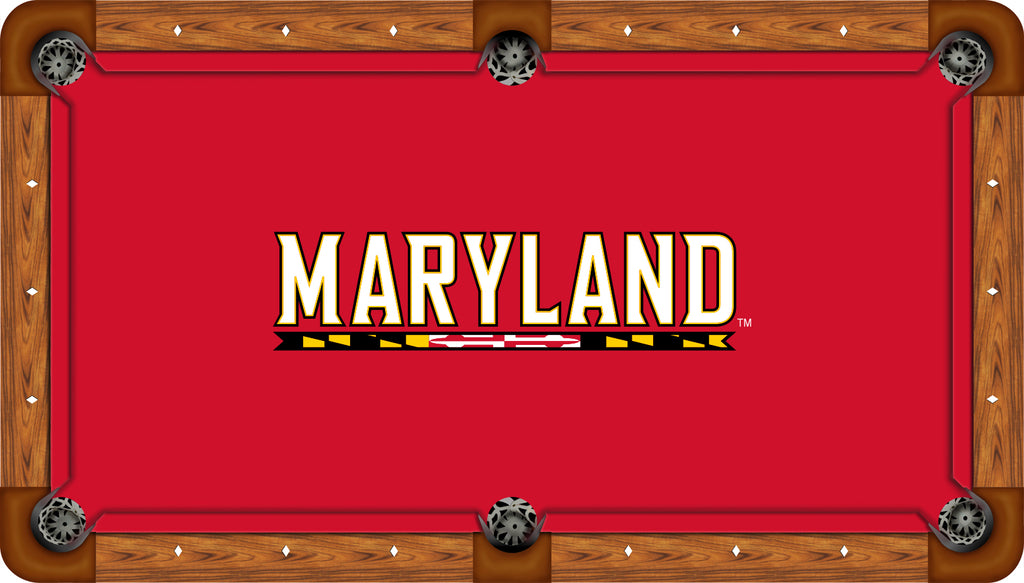 MARYLAND BILLIARD TABLE FELT - RECREATIONAL RED - UMDBTF531-8R