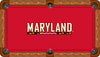MARYLAND BILLIARD TABLE FELT - RECREATIONAL RED - UMDBTF531-9R