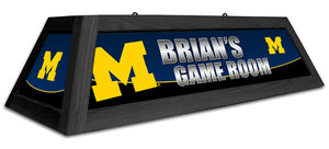 MICHIGAN    42'' SPIRIT GAME TABLE LAMP - CUSTOM BLUE - UMIBSL421C