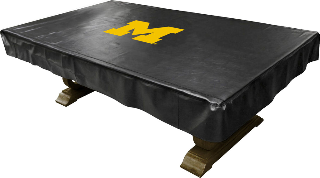 MICHIGAN BILLIARD TABLE COVER BLACK - UMIBTC300ST-8