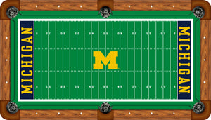 MICHIGAN BILLIARD TABLE FELT - RECREATIONAL GRIDIRON - UMIBTF000N-8R