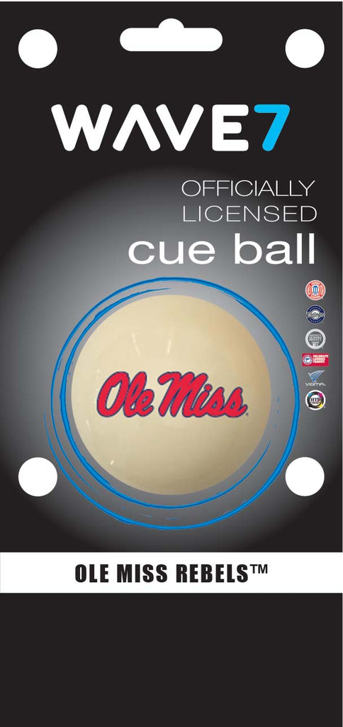 MISSISSIPPI   CUE BALL WHITE - UMSBBC100