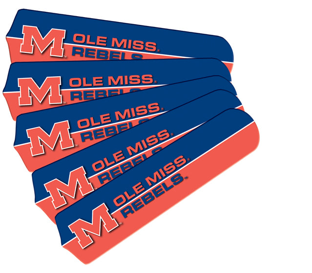 MISSISSIPPI   FAN BLADE SET BLUE/RED - UMSFBL100-42