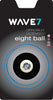 NORTH CAROLINA EIGHT BALL BLACK - UNCBBE600X