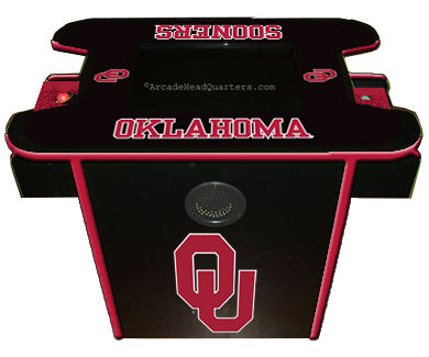 OKLAHOMA     ARCADE CONSOLE TABLE GAME BLACK - UOKAGC100