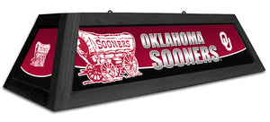 OKLAHOMA  42'' SPIRIT GAME TABLE LAMP - STOCK CRIMSON - UOKBSL421