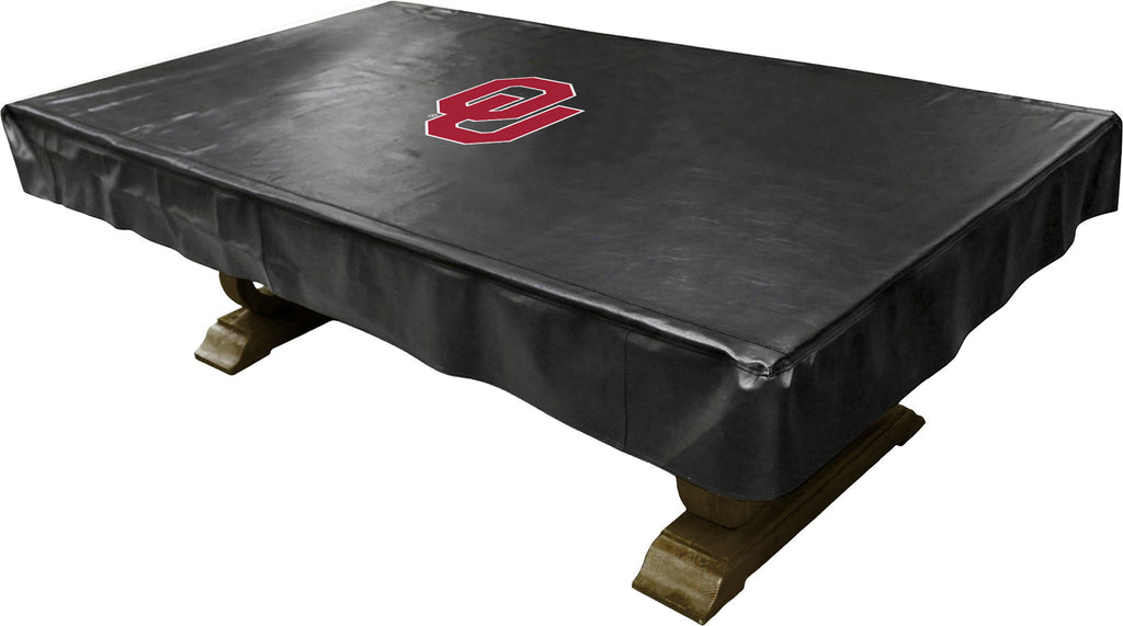 OKLAHOMA BILLIARD TABLE COVER BLACK - UOKBTC200ST-7