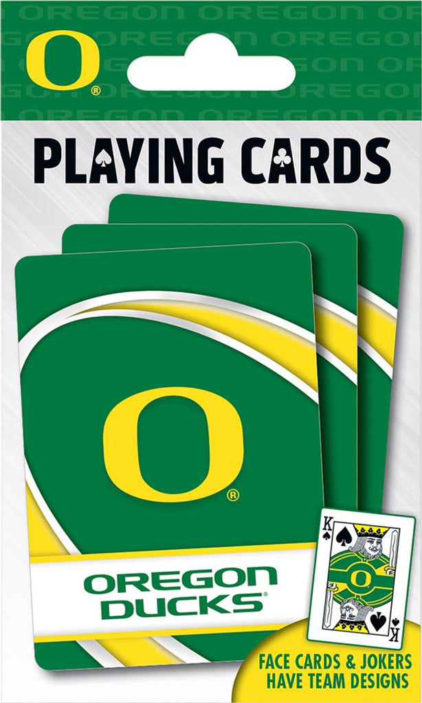 Oregon Ducks Playing Cards Logo - Masterpieces Puzzle Company
