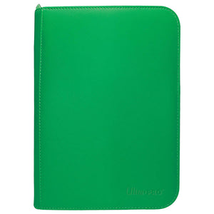 Up Vivid - Ultra Pro: Vivid Collection: 4-Pocket Zippered Pro-Binder: Green