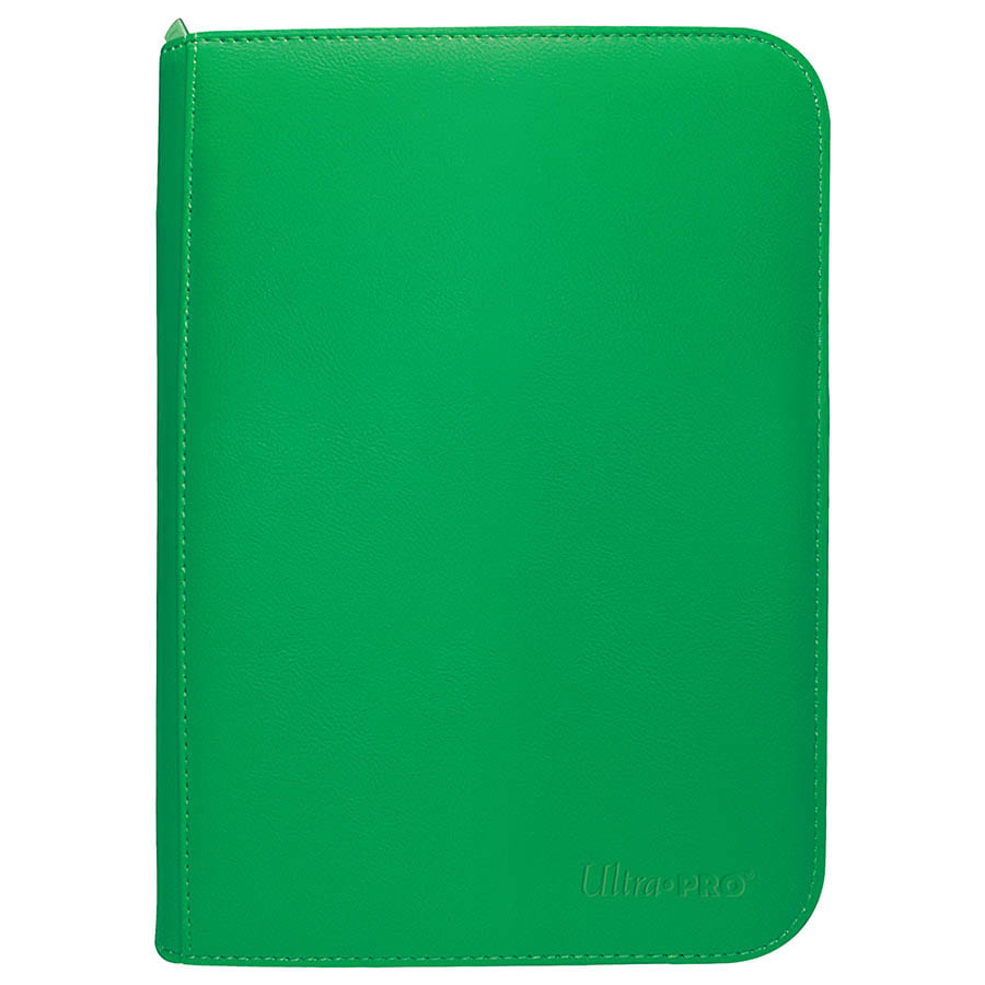Up Vivid - Ultra Pro: Vivid Collection: 4-Pocket Zippered Pro-Binder: Green