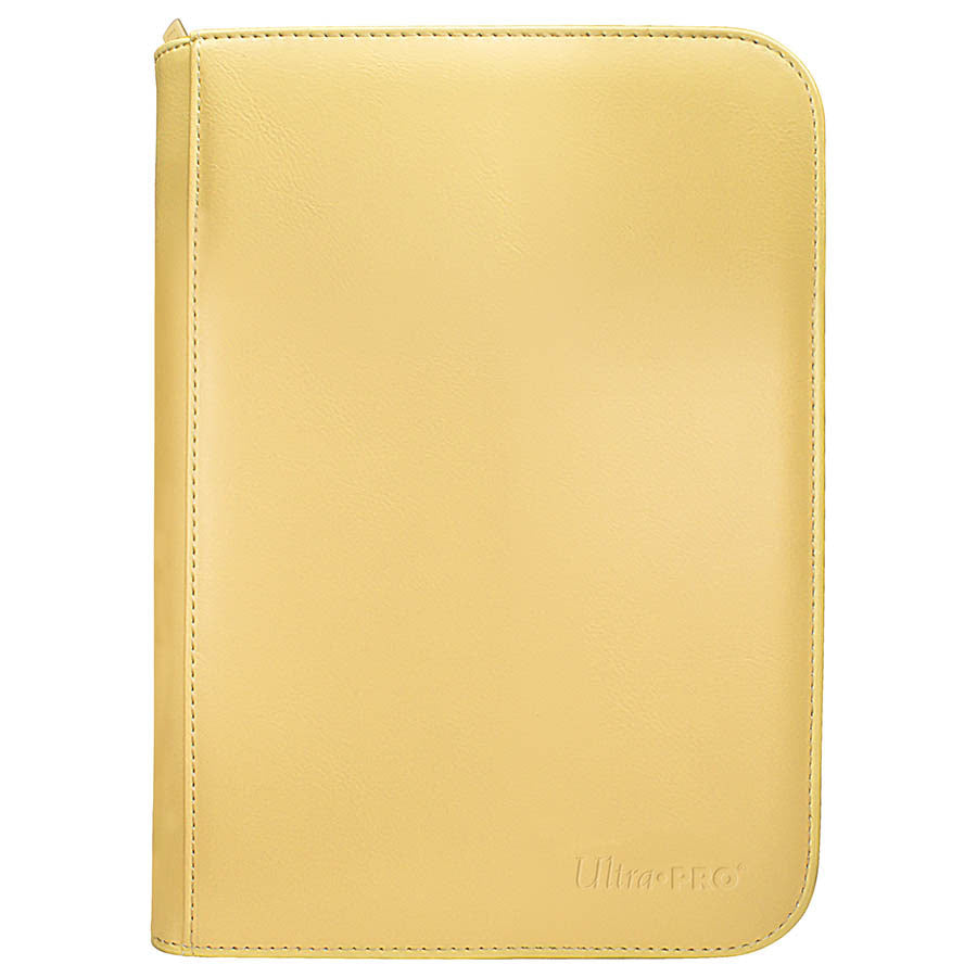 Up Vivid - Ultra Pro: Vivid Collection: 4-Pocket Zippered Pro-Binder: Yellow