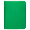 Up Vivid - Ultra Pro: Vivid Collection: 9-Pocket Zippered Pro-Binder: Green