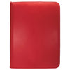 Up Vivid - Ultra Pro: Vivid Collection: 9-Pocket Zippered Pro-Binder: Red
