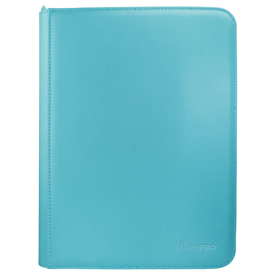 Up Vivid - Ultra Pro: Vivid Collection: 9-Pocket Zippered Pro-Binder: Light Blue