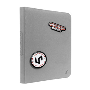 Ultra Pro: Patchcraft: Zippered 9-Pocket Pro-Binder: Gray