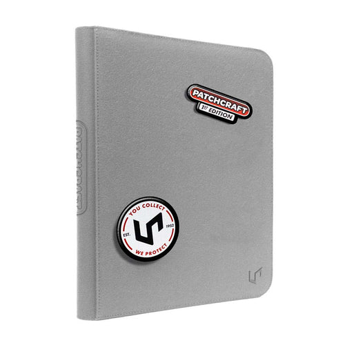 Ultra Pro: Patchcraft: Zippered 9-Pocket Pro-Binder: Gray