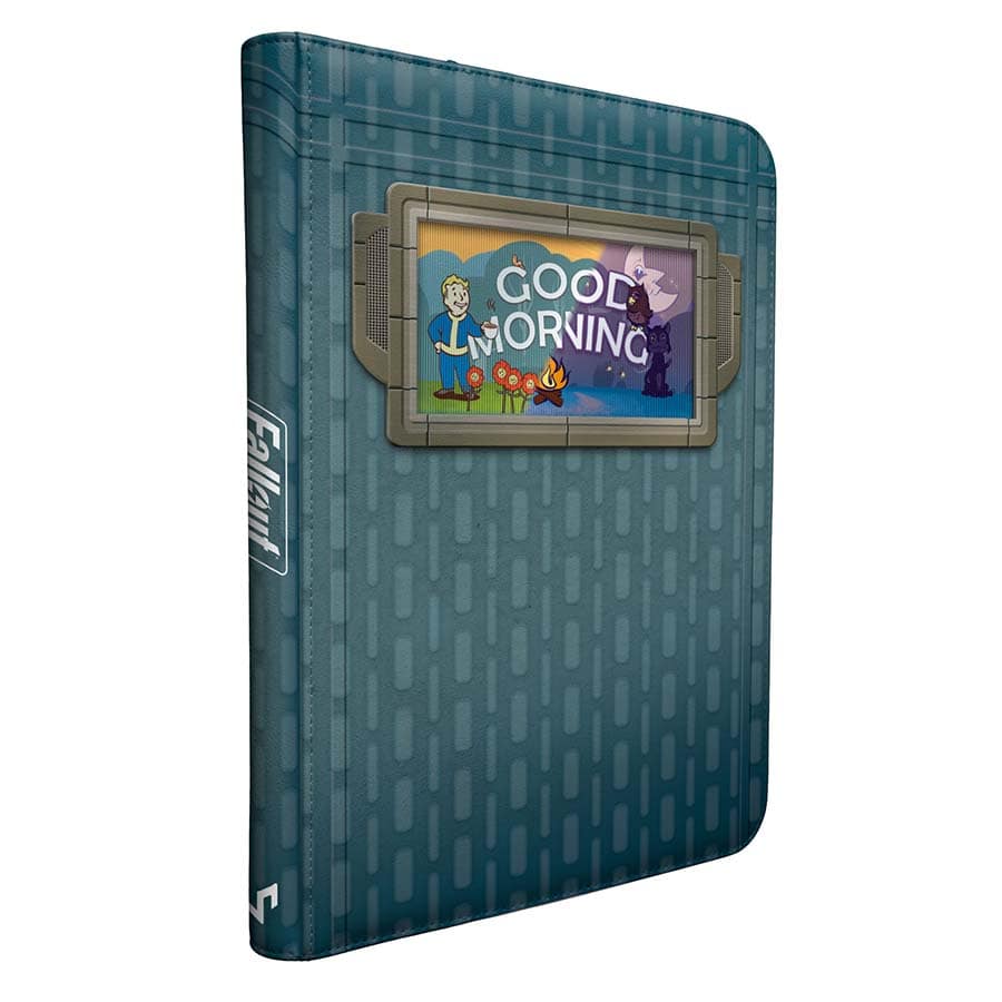 Ultra Pro: Fallout Vault Boy: Good Morning And Good Evening 9-Pocket Zippered Premium Pro-Binder Pre-Order