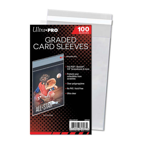 Ultra Pro: Soft Sleeve - For Graded Cards Resealable 81307