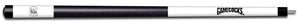 SOUTH CAROLINA ENGRAVED BILLIARD CUE WHITE / BLACK - USCBCE102