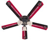 SOUTH CAROLINA CEILING FAN - 52'' GARNET/BLACK - USCFAN100-52