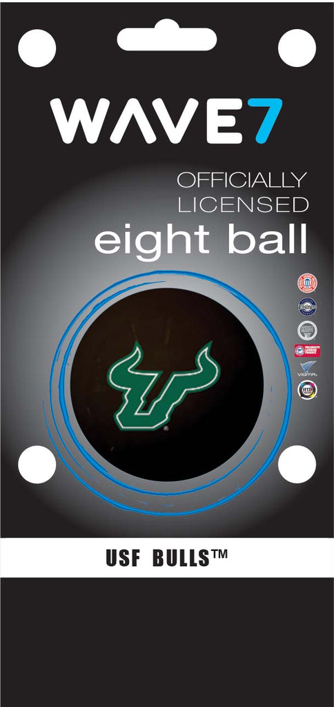 SOUTH FLORIDA EIGHT BALL BLACK - USFBBE100