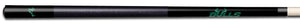 SOUTH FLORIDA COLOR ENGRAVED BILLIARD CUE GREEN / BLACK - USFBCE914