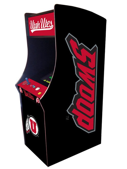 UTAH ARCADE UPRIGHT GAME BLACK - UTAAGU100