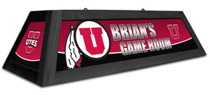 UTAH 42'' SPIRIT GAME TABLE LAMP - CUSTOM RED - UTABSL421C