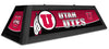 UTAH 42'' SPIRIT GAME TABLE LAMP - STOCK RED - UTABSL421