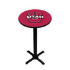 UTAH PEDESTAL PUB TABLE RED - UTAPTB401