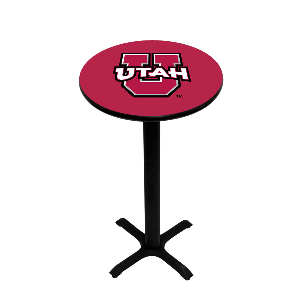 UTAH PEDESTAL PUB TABLE RED - UTAPTB401