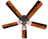 TEXAS CEILING FAN - 52'' BURNT ORANGE/BLACK - UTXFAN100-52
