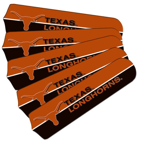 TEXAS FAN BLADE SET - 52'' BURNT ORANGE/BLACK - UTXFBL100-52