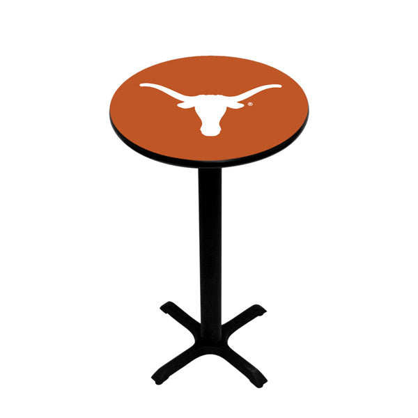 TEXAS PEDESTAL PUB TABLE BURNT ORANGE - UTXPTB232