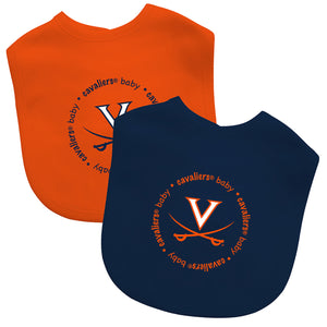 Virginia Cavaliers Baby Bib 2 Pack - Masterpieces Puzzle Company