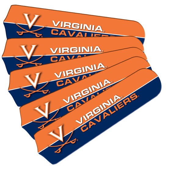 VIRGINIA FAN BLADE SET BLUE/ORANGE - UVAFBL100-42
