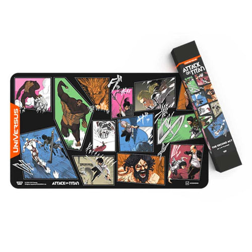 Uvs Games -  Universus Ccg: Attack On Titan: Origins Of Power: The Second Act Playmat